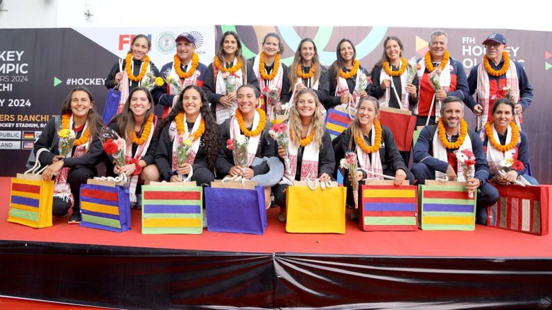 El equipo de hockey femenino de Chile aterriza en Ranchi, el Clasificatorio Olímpico de Hockey FIH apunta a una histórica clasificación olímpica en Ranchi 2024