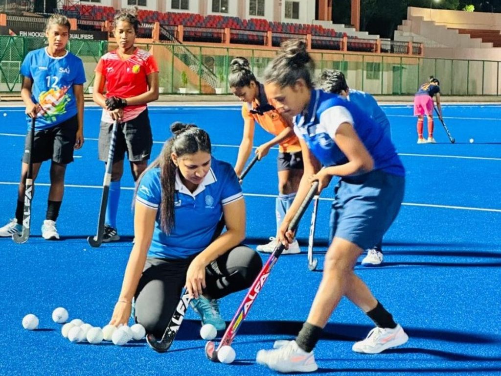 HoaMNjauP7 - India: 'Grateful to Hockey India for starting goalkeeping and drag-flicking program at grassroots level,' says former Indian defender Jaspreet Kaur - ~ The former Indian defender is a part of the program targeted at nurturing young drag-flickers and goalkeepers across India ~