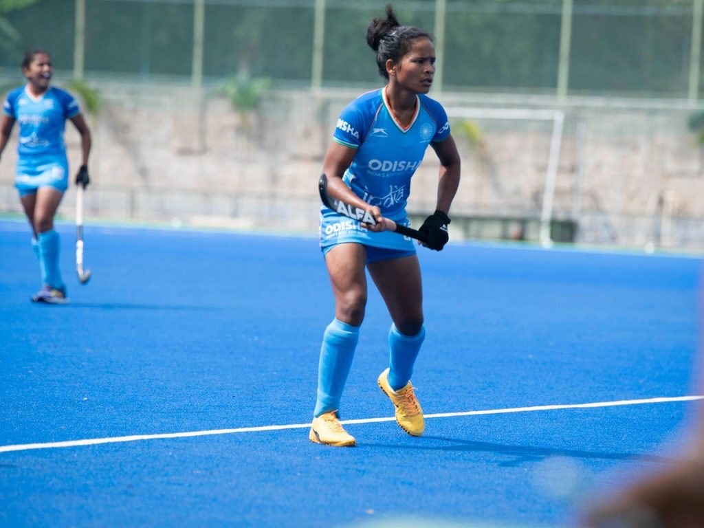 6ztEzMHV3y - India: 'Learning experience to train alongside senior players,' says Indian Women's Hockey Team defender Ropni Kumari - ~ Ropni was recently named among the 33-member National Women's Team Core group that is training at the SAI Centre in Bengaluru ~